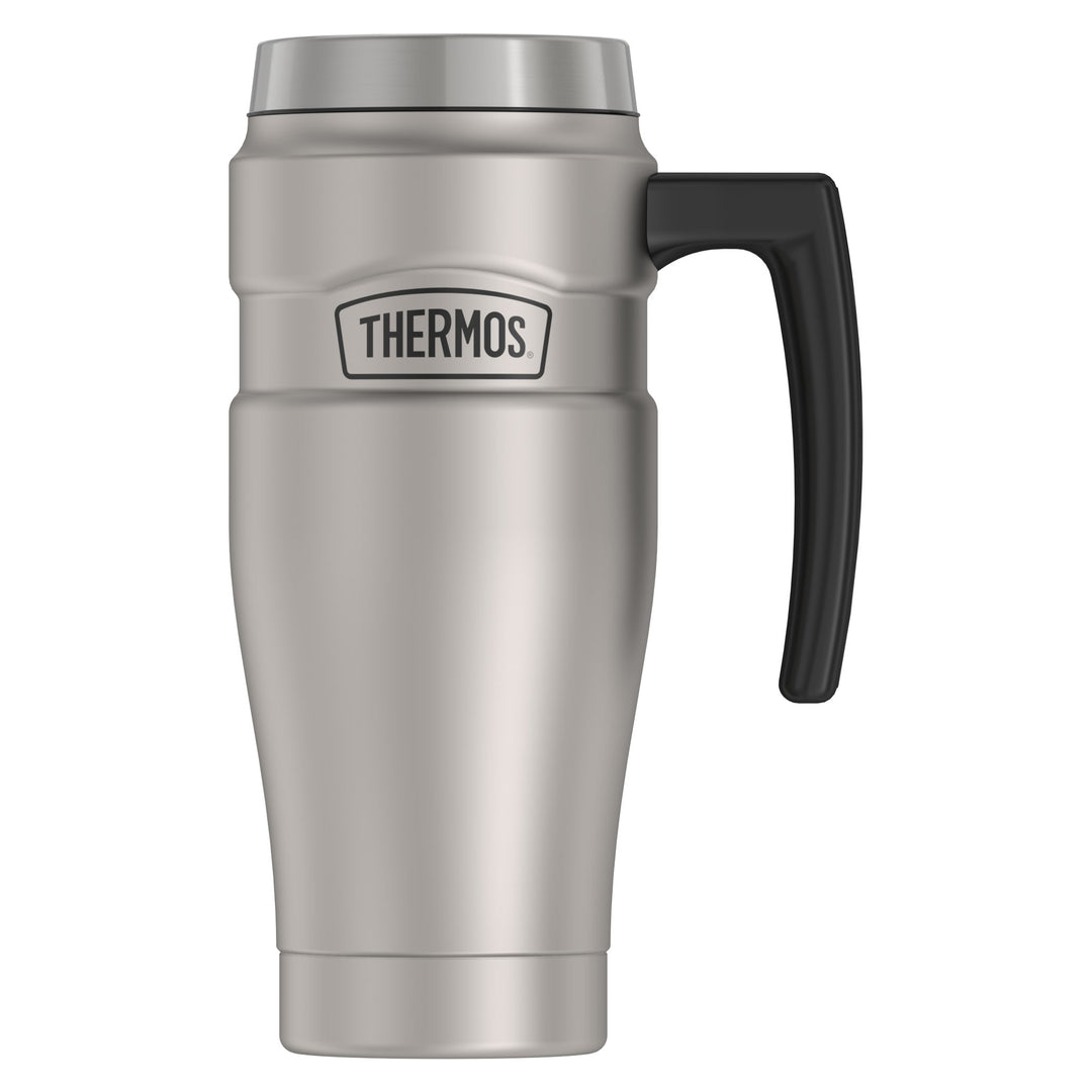 Thermos 16 ounce stainless steel mug with handle