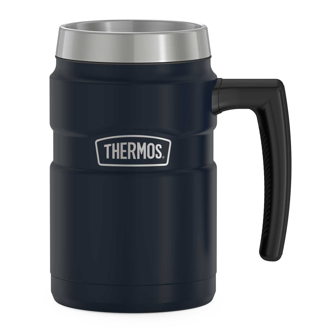 Thermos 16 ounce stainless steel mug without lid