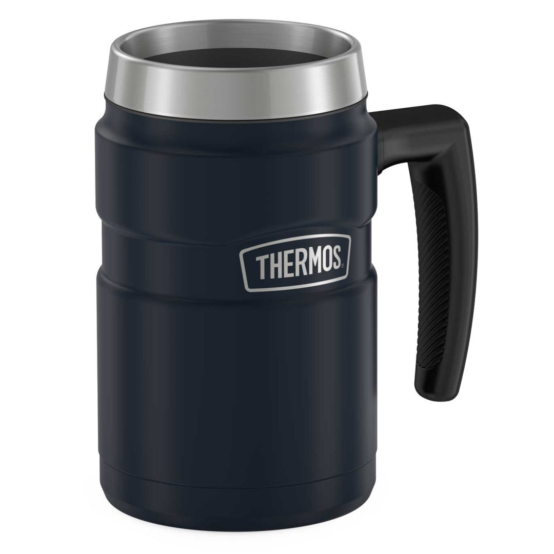 Thermos 16 ounce stainless steel mug without lid